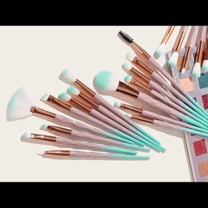 🔥FINAL SALE🔥 20 pcs color block makeup brush set